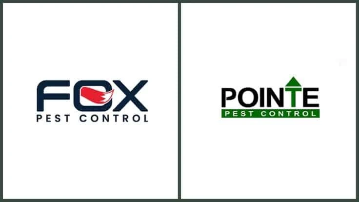 Fox Pest Control and Pointe Pest Control logos