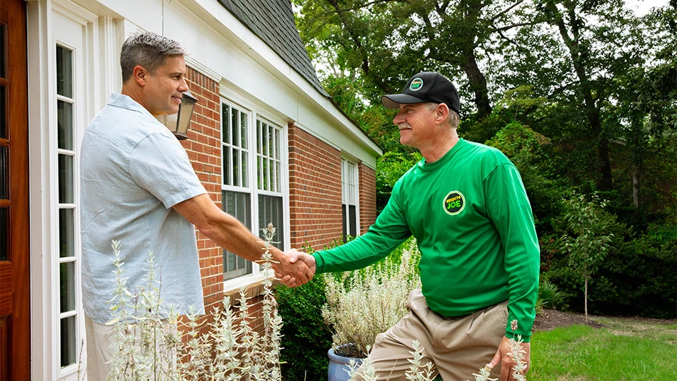 David Price (right) serves as the associate certified entomologist and director of technical services at Mosquito Joe.