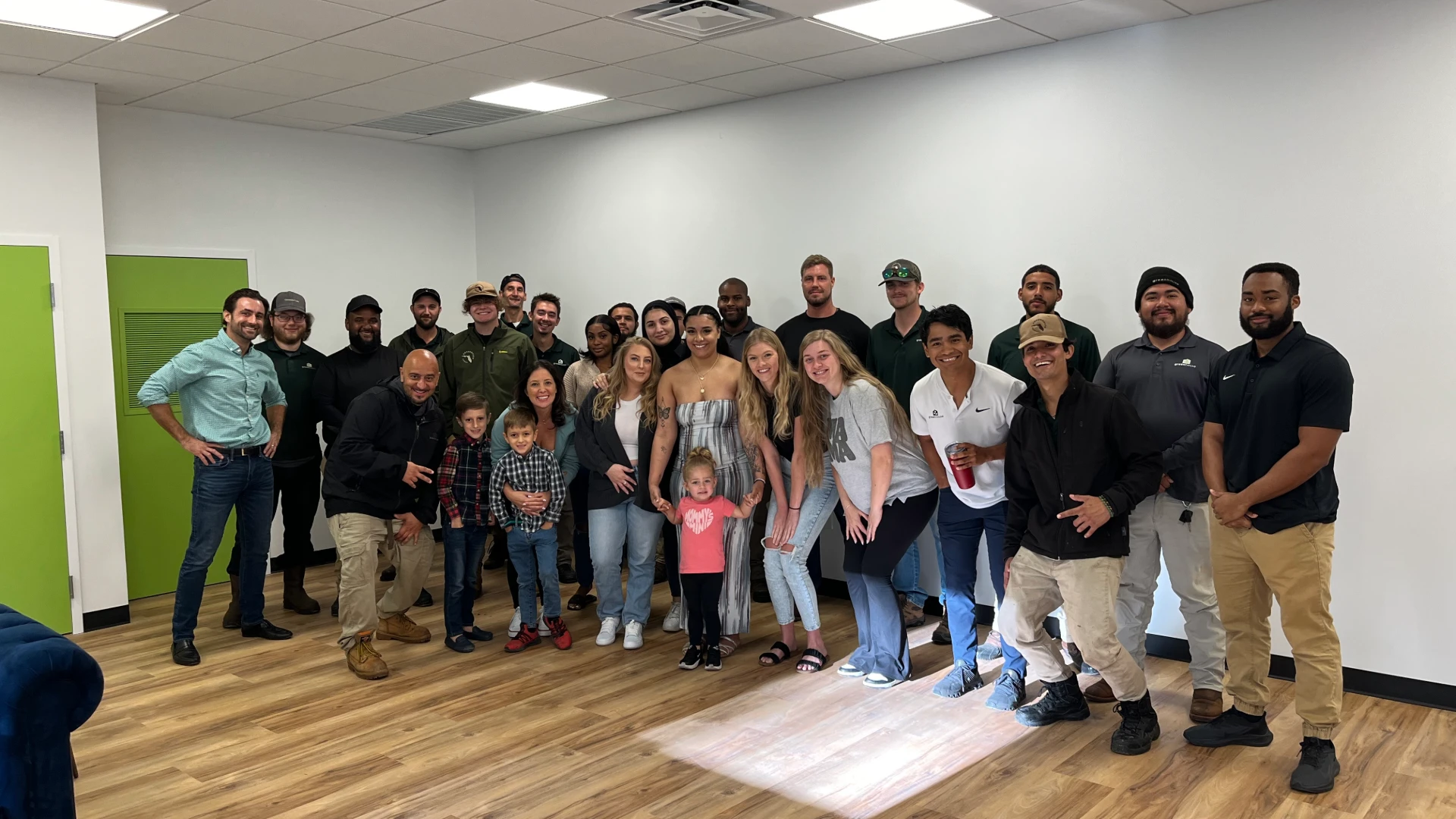 The Greenhouse Termite and Pest Control team in the new headquarters in Tampa, Fla.