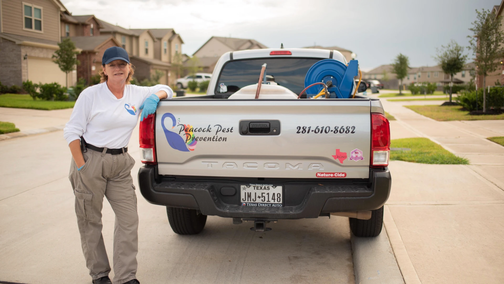 Pictured: Lisa Botts, owner/operator at Peacock Pest Prevention, Houston, Texas.